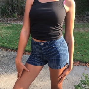 Blue stripped shorts